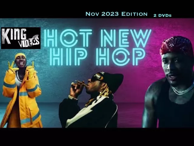 NEW 2023 Rap HipHop RnB 71 Music Videos 2 DVDs, 2 Chainz Lil Wayne Tyga Lil Durk