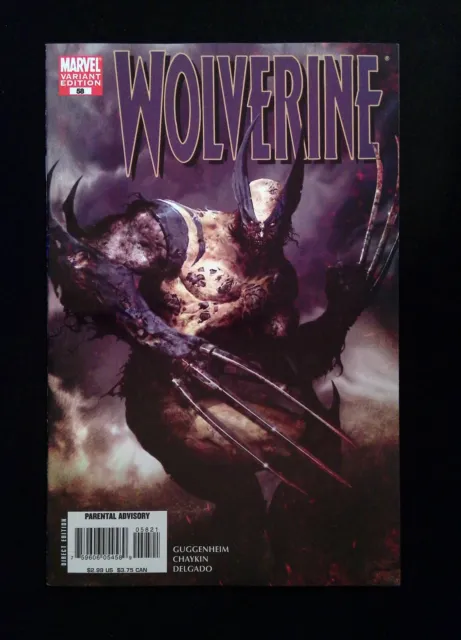 Wolverine #58B (2nd Series) Marvel Comics 2007 VF+  Langley Variant
