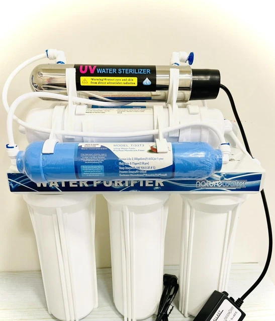 Purificateur UV 55W 12GPM Maison Entière - Kit Complet Avec Lampes, Manchons Et Ballasts Supplémentaires