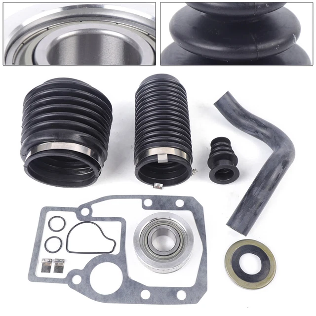 Kit Soufflets D'échappement Et Cardan (U-Joint) Pour Moteur Marin Volvo Penta AQ/DP - Réf. 876294/876631