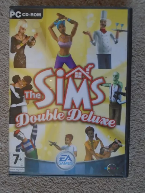 The Sims Double Deluxe (PC: Windows, 2003) 5 discs - US Version