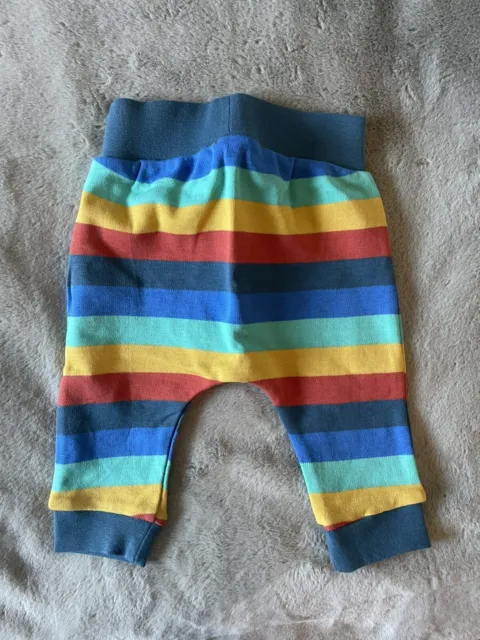 BNWT Frugi  oscar outfit rainbow joggers & top baby boys 0-3 months RRP £34 🌈 6