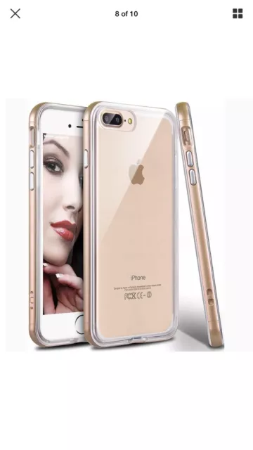 Housse de téléphone en TPU mince souple et souple pour Apple iPhone 7 ou étui transparent 2