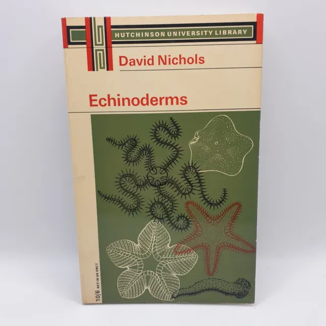 Echinoderms by David Nichols - Vintage 1969 Paperback Book