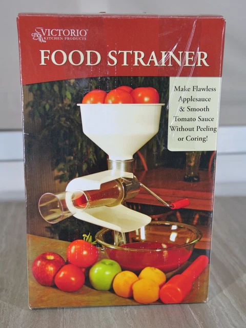 Colador de alimentos para fabricante de salsa Johnny Apple modelo 250 de Victorio Kitchen Products