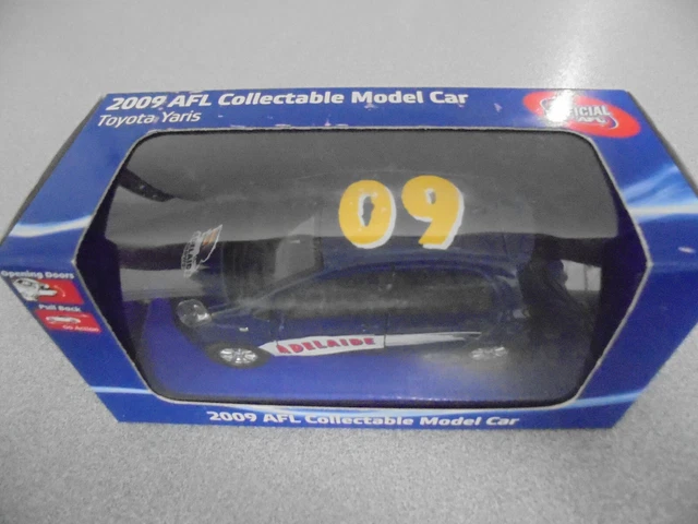 2009 AFL FOOTBALL Collectable Car ADELAIDE CROWS TOYOTA YARIS £18.94