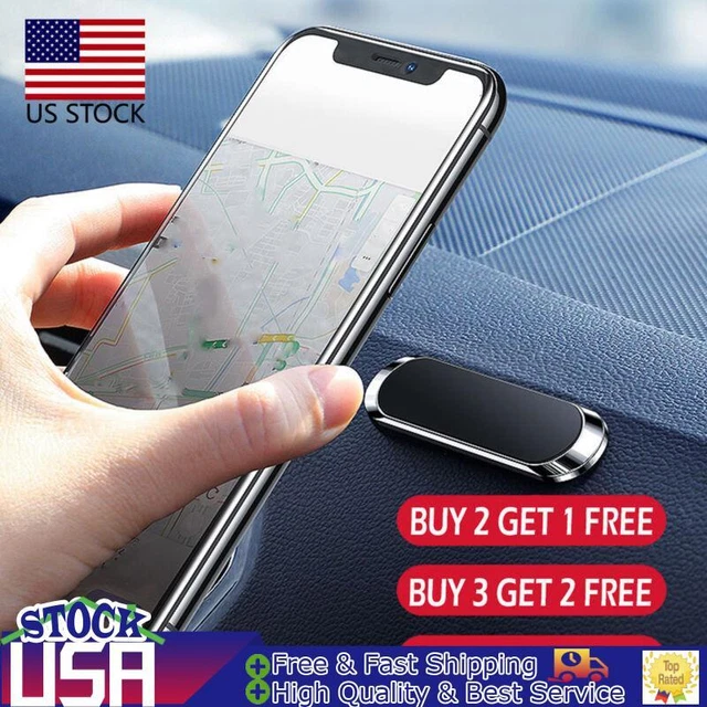 Strip Shape Magnetic Car Phone Holder Stand For Smart Phone Magnet Mount USA