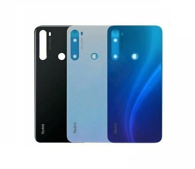 Xiaomi Redmi Note 8 8T Mi 9T Cache Batterie Arrière Boîtier Noir Bleu Rechange
