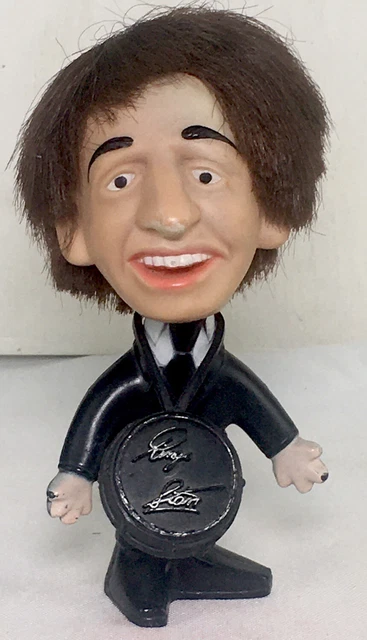 Vintage The Beatles Ringo Starr Remco Doll 1964 With Drum Peace And Love
