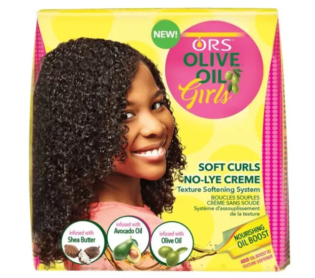 ORS Olive Oil Girls Creme sans Soude Systeme d'Adoucissement de Texture