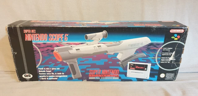 NINTENDO SCOPE 6  pour console Super Nintendo , complet  en boîte