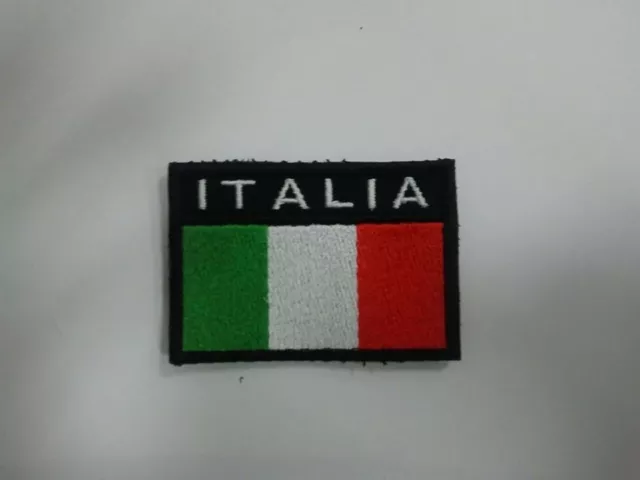 Toppa patch italia esercito carabiniere polizia ricamata collezionismo bandiera