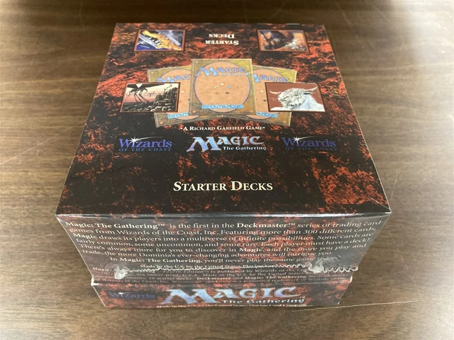 Sealed Alternate 4th Edition Starter Deck Box 4th Edition NEW Kid Icarus