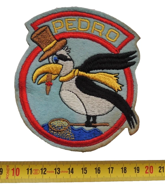 Patch Rare Marine Aéronavale AGENOR - Détroit D'Ormuz Premier Modèle 90mm - Original Neuf