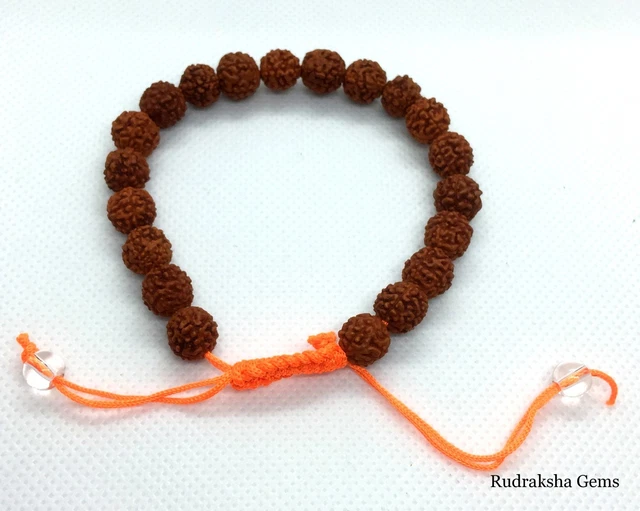 Shiva Rudraksha bracelet Hindu protection symbol Yoga