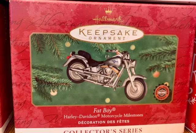 Hallmark Ornament 2000-2017 FLH Electra Glide Harley-Davidson Motorcycle LOT 7 3