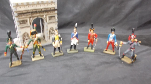 Starlux - FIGURINE STARLUX EMPIRE 291 - GRENADIER OFFICIER SABRE - 1977 plastique 1-32è