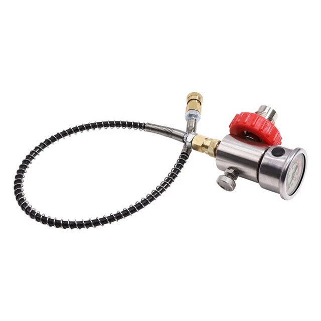 Regulator Fill Station Hose for PCP Air Tank SCBA Cylinder 6000Psi G5/8-14  X5G7