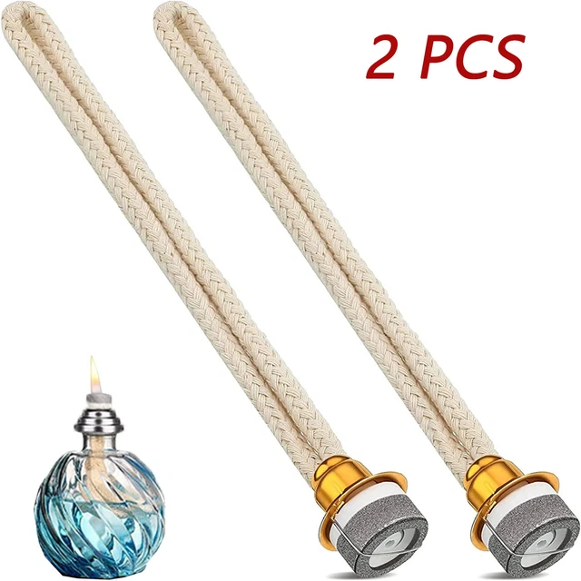 2PCS OIL LAMP Wicks Replacement 7 Inch Catalytic Burner Diffuser