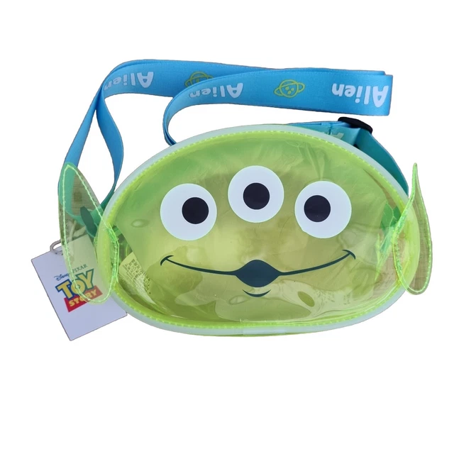 DISNEY PIXAR TOY Story Alien transparent Cute Face Crossbody Bag New