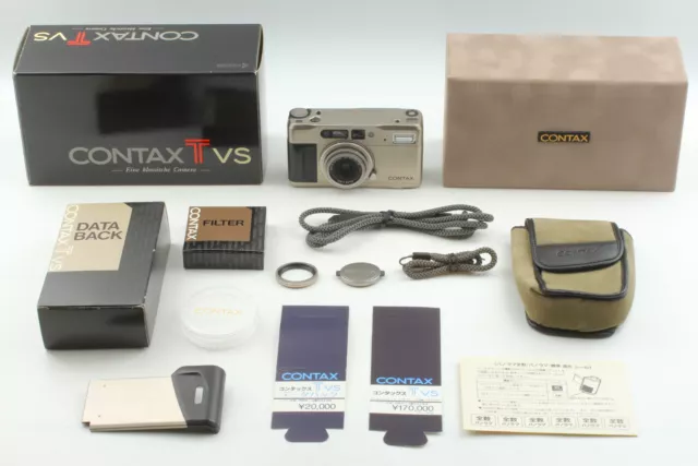 [Near MINT in Box] Contax TVS D Point & Shoot 35mm Film Camera From JAPAN