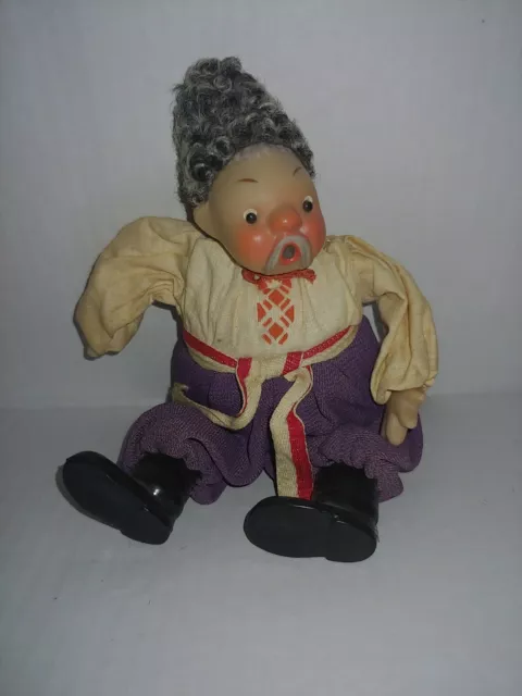 VINTAGE RUSSIAN UKRAINIAN SOVIET DOLL TOY 1960s USSR VILLAGE MAN COSSACK