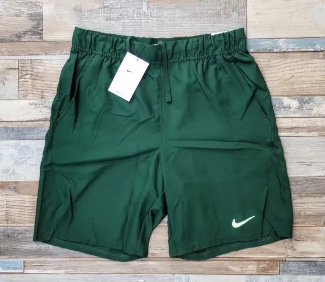 NikeCourt Dri-Fit Victory Tennisshorts 9" Herren XXL Grün Sommer'23 Edition Neu