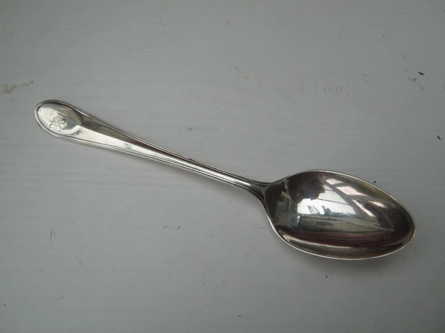 Cucchiaio da tè vintage argento sterling Sheffield con marchio distintivo