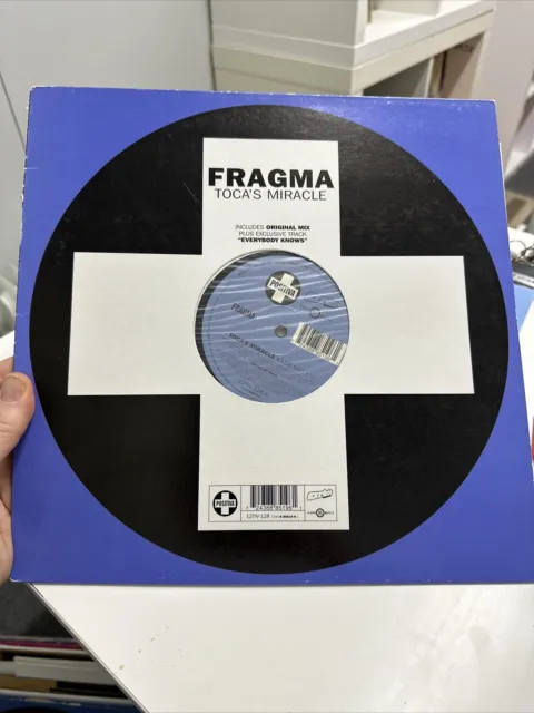 Fragma – Toca's Miracle -  12” Vinyl  Trance Vinyl Single - Positiva - Rare Now