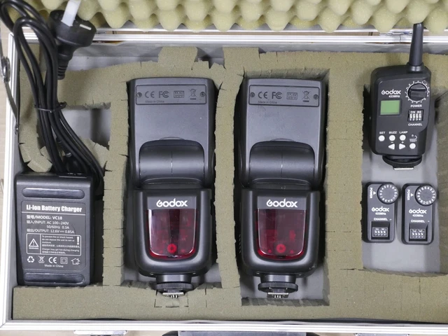 Godox Ving V860C TTL Speedlite with FT-16S Wireless Flash Trigger for Canon KIT