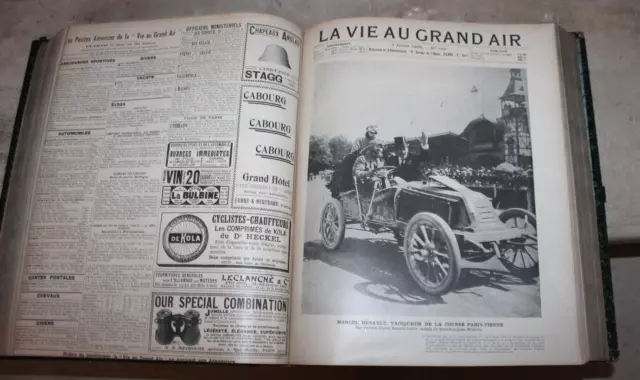 la vie au grand air, revue sportive illustrée, année 1902 complète en 52 n°