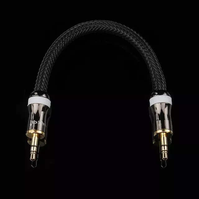 Hifi Audiocrast 3.5mm Audio Extension Cable Male To Male For Stereo AUX Audio