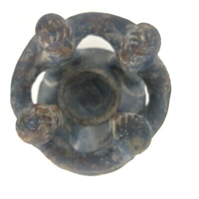 Circle Of Friends Candle Holder Aztec Mayan Pottery Pre Columbian Dancers Small 2