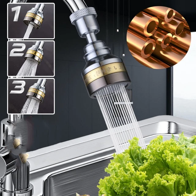 Efficace abbeveratoio rame con filtro e ugello per cucina e bagno