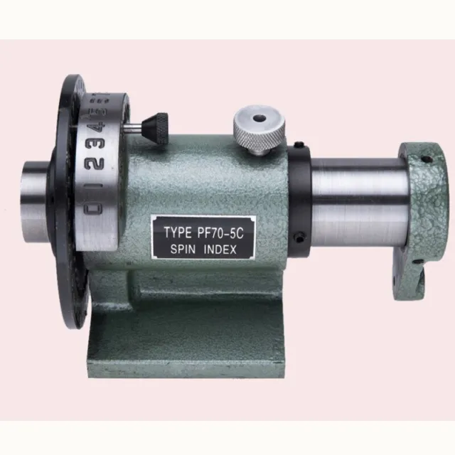 PF70-5C Spin Index Indexing Head Fast Aliquot Indexing Head Can Connected Chuck