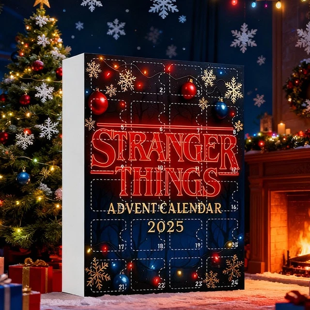 2025 CHRISTMAS ADVENT Calendar 24 Days Countdown For Stranger Things ...