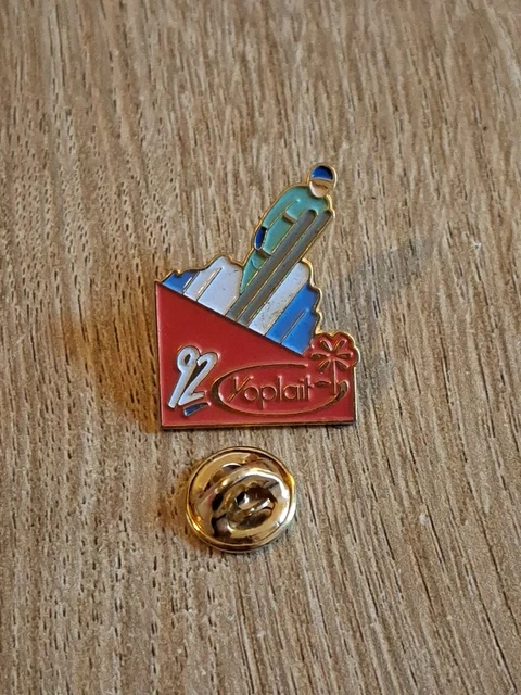 PIN'S J.O ALBERTVILLE 92 - YOPLAIT - PATINAGE DE VITESSE