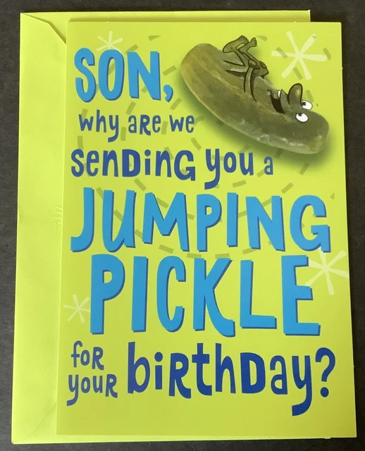 HAPPY BIRTHDAY SON Card Hallmark Greeting Card Humorous 1.89 PicClick HAPPY BIRTHDAY SON Card Hallmark Greeting Card Humorous 1.89 PicClick