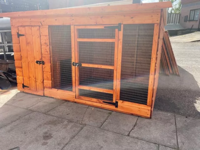 Dog Kennel and Run 6ft x 4ft - Can Deliver