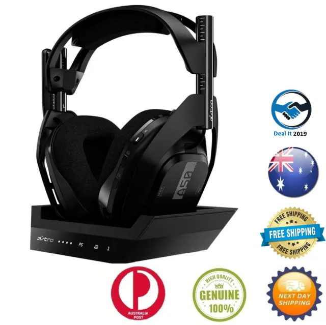 ASTRO A50 Wireless + Base Station for PlayStation and PC