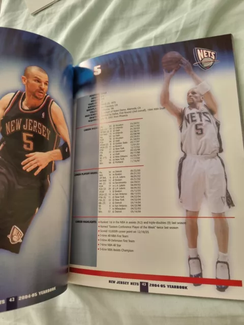 NEW YORK KNICKS 2004-05 Annuario NBA - Pallacanestro Jason Kidd Vince ...