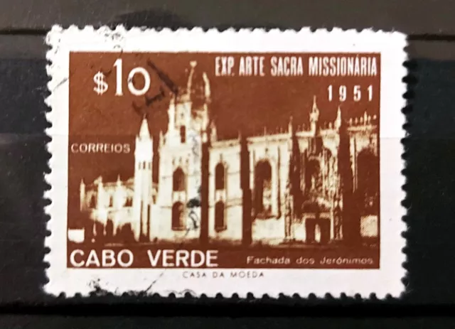 Briefmarke von Kap Verde, gestempelt, im gutem Zustand, siehe Scan