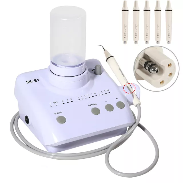 Détartreur dentaire ultrasonique Piezo pièce à main fit EMS / 5*Handpieces HW-3H 2