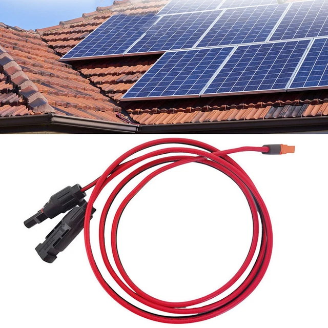 XT60I ADAPTER TO Solar Male Female Connector Extension Charge Cable ...