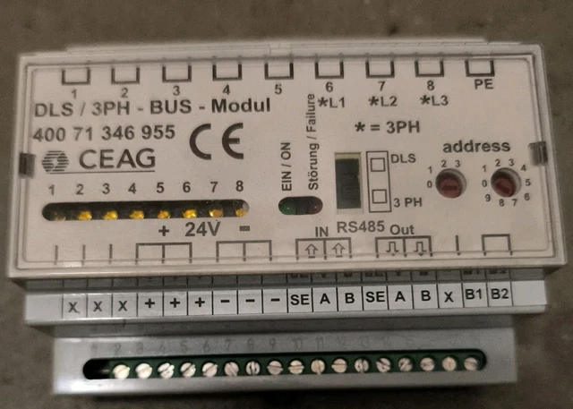 Ceag DLS 3PH-Bus-Modul Ceag Nr. 40071346955 / KW14/2018