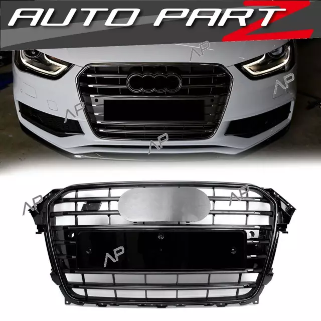 S4 Optik Kühlergrill Front Grill für AUDI A4 S4 B8 B8.5 8K S Line MOPF 2011-2015