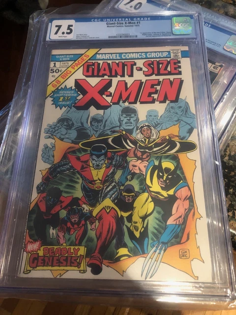 Giant-Size X-Men #1 (Marvel, May 1975) CGC 7.5 white pages
