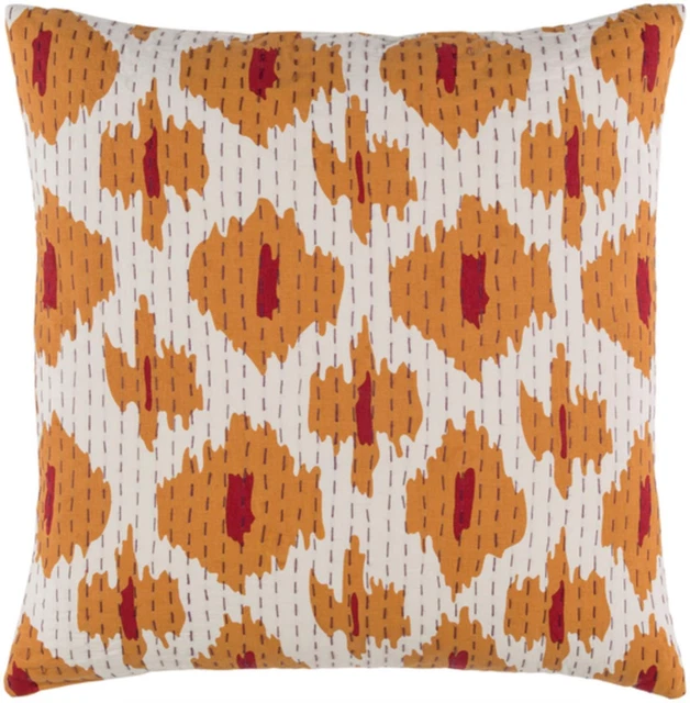 Surya Kantha 22" x 22" Large Square Pillow Cover KTH003-2222