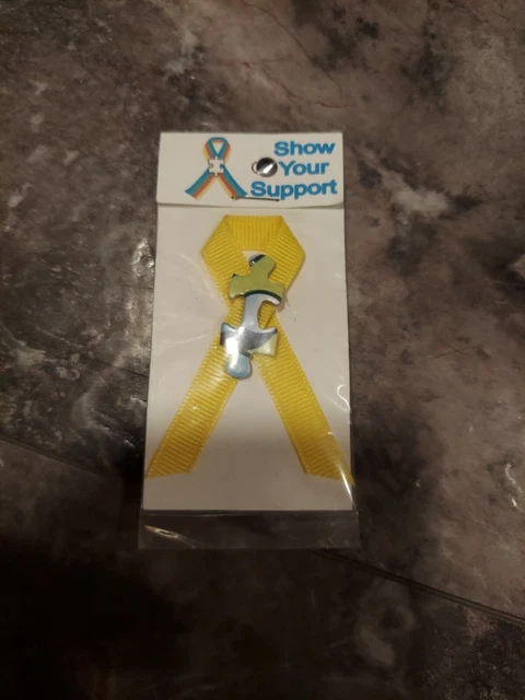 Autism Awareness Ribbon Puzzle Piece Pin