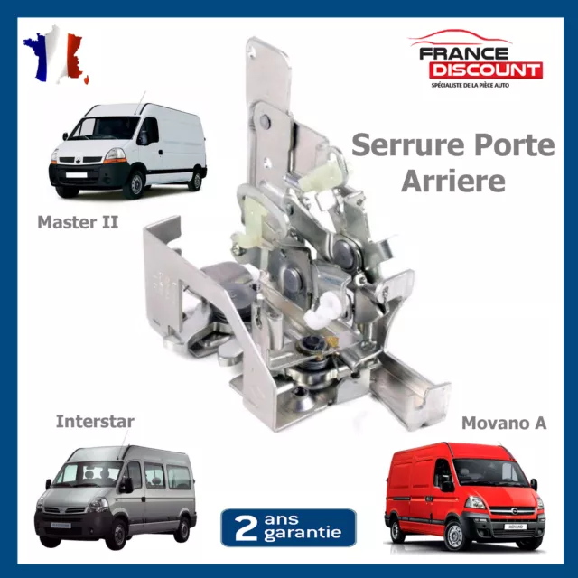 Serrure Porte Arriere Pour Renault Master Ii Opel Movano A Interstar 7700352464